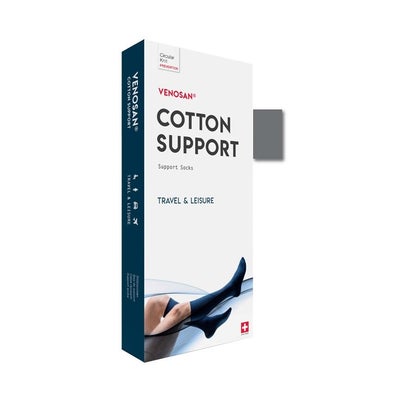Cotton Support Socks A-D M anthracite