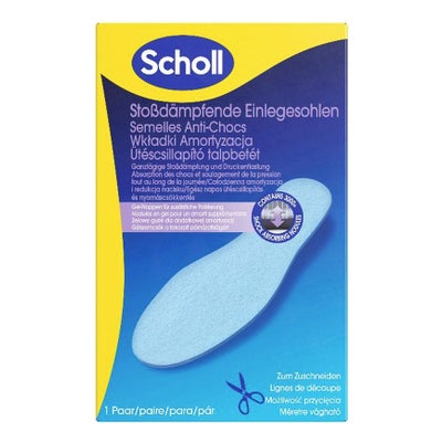 Shock Reducer semelles au format pliable 1 paire