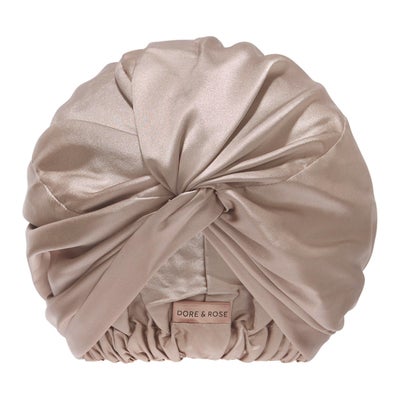 Premium Silk Bonnet Taupe