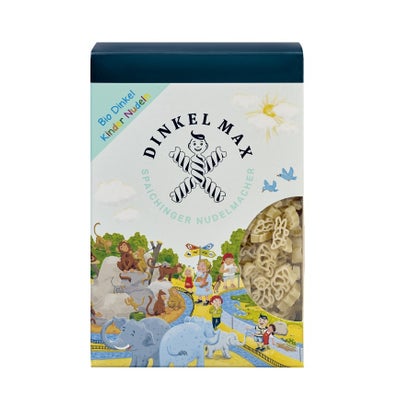 Pâtes bio pour enfants à lépeautre, Animaux du zoo Pâtes bio pour enfants à lépeautre, Animaux du zoo