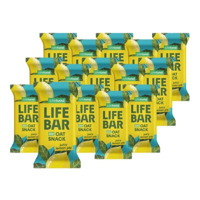 Bio Lifebar Riegel Oat Snack Juicy Lemon Pie 15 x 40 g