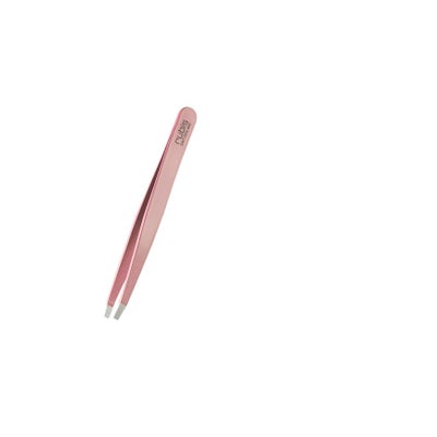Pincette droite rose Inox