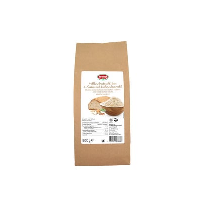 Vollkornbrot-Mehl-Mix 4-Saaten mit Kichererbsen glutenfrei Bio Vollkornbrot-Mehl-Mix 4-Saaten mit Kichererbsen glutenfrei Bio