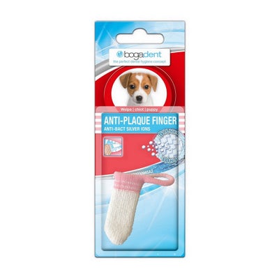 Doigtier anti-plaque pour chiots Doigtier anti-plaque pour chiots