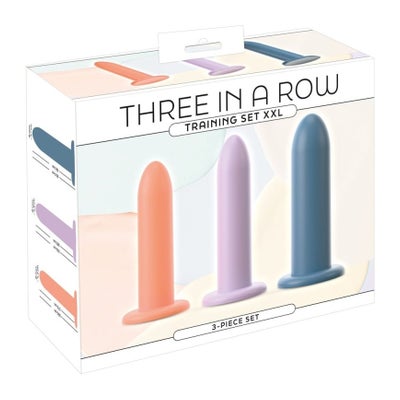 Three in a Row Dildo-Set (3-teilig)