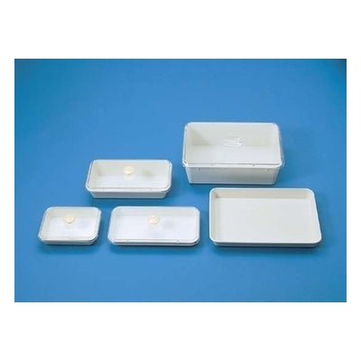 Kunststofftablett 29 x 16 x 3.5 cm Melamin weiss