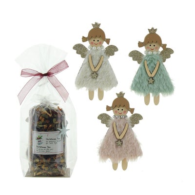 Set Anhänger Engel Elegance mit Christmas Tea Set Anhänger Engel Elegance mit Christmas Tea