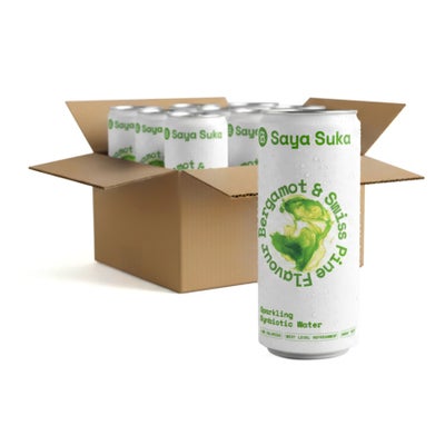 Synbiotic Sparkling Water Bergamot & Swiss Pine 8 x 330 ml