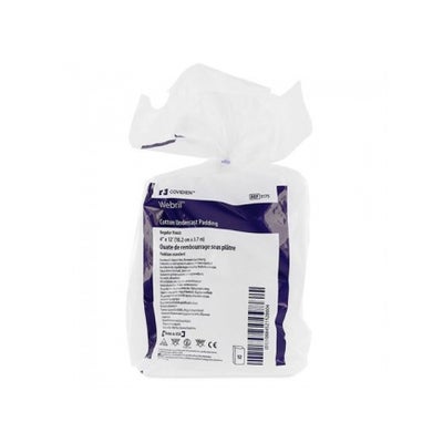 bandes ouate 10.2cmx3.7m blanc