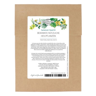 Set de graines de plantes médicinales utiles connues
