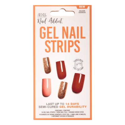Nail Addict - Gel Strips Golden Goddess
