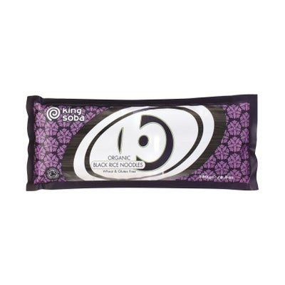 Schwarze Reisnudeln glutenfrei Bio