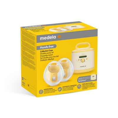 Hands-free set double pour tire-lait Symphony inclus téterelles 24mm Hands-free set double pour tire-lait Symphony inclus téterelles 24mm