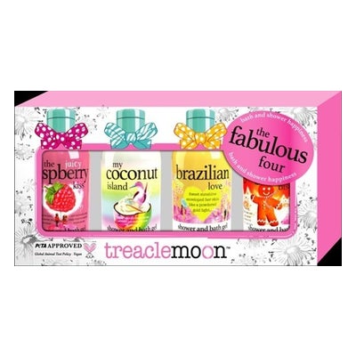giftset mini douches the fabulous four 4 x 100 ml