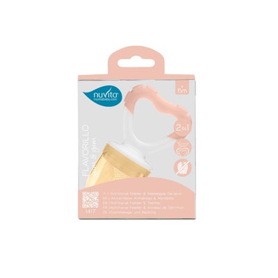 set Flavorillo anneau d'alimentation avec filet S/M pink