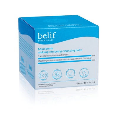 aqua bomb cleansing balm makeup removing