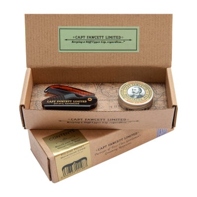 Care - Ricki Hall's Moustache Wax & Moustache Comb Set Care - Ricki Hall's Moustache Wax & Moustache Comb Set