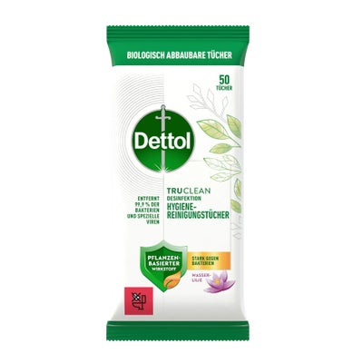 lingettes désinfectantes TruClean nénuphar