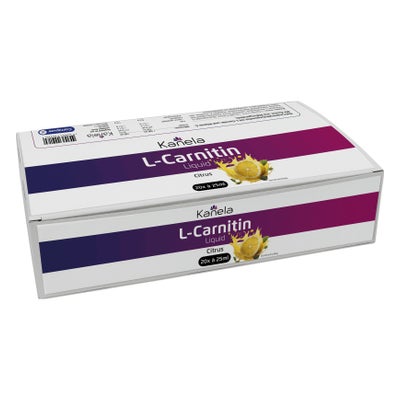 L-Carnitin Liquid Citrus 20 x 25 ml