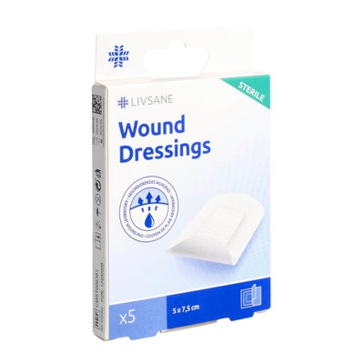 Sterile Wound Dressings 5x7.5cm Sterile Wound Dressings 5x7.5cm