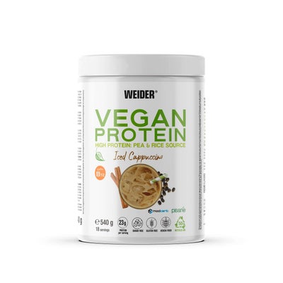 Vegan Protein, Iced Cappuccino