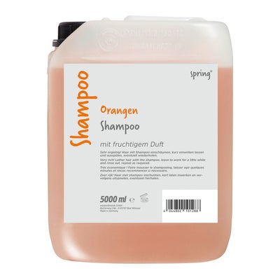 Shampoing à l'orange