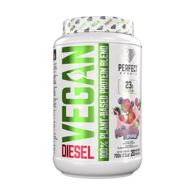 Diesel Vegan 100% Plant Based Protein, Very Berry Splash