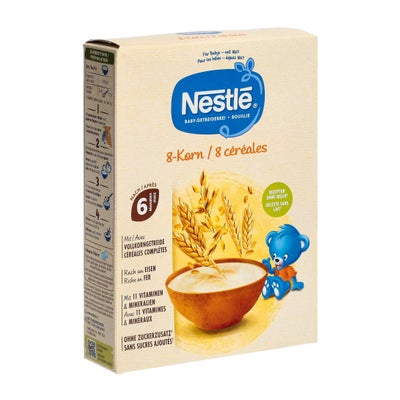 bouillie pour bébés 8 céréales 6 mois