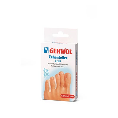 Séparateur dorteils en gel polymère grand