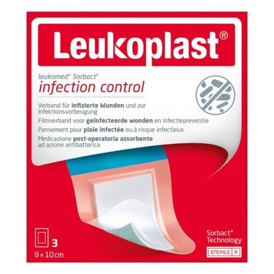 Leukomed Sorbact 8x10cm steril