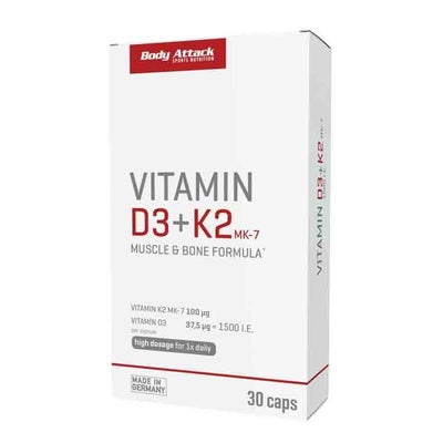Vitamin D3 + K2 Kapseln