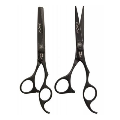 SilkCut Matt Black 2er-Set 5,75'+ Effilierschere EUR