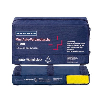 Trousse de premiers secours 3 en 1 pour voiture Mini