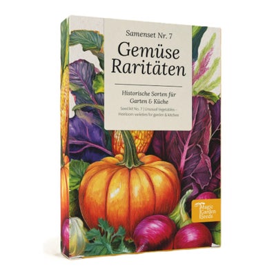 Saatgut Gemüse-Raritäten für Garten & Küche