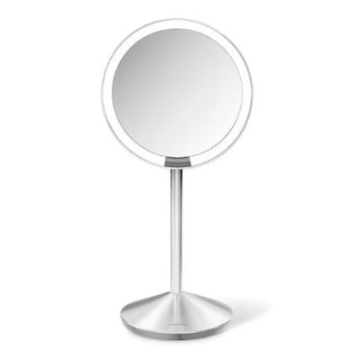 ALLTRON  Kosmetikspiegel mit Sensor, 12 cm Silber