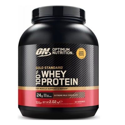 100% Whey Gold Standard Extreme Milk Chocolate 100% Whey Gold Standard Extreme Milk Chocolate