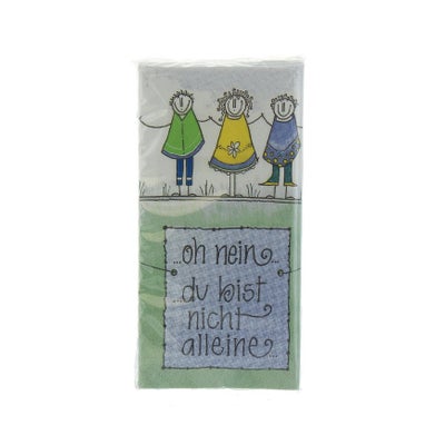 Taschentücher oh nein du bist nicht allein