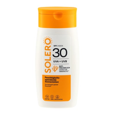 lait solaire hydratant SPF30