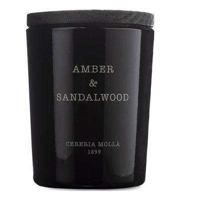 Bougie Premium Amber & Sandalwood Bougie parfumée