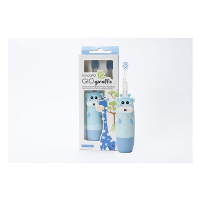 sonic brosse à dents girafe bleu