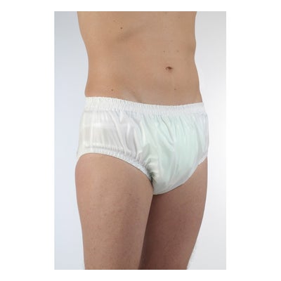 PVC-Slip Schlupfform Damen & Herren XL weiss