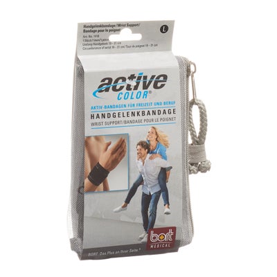 ActiveColor bandage poignet noir L ActiveColor bandage poignet noir L