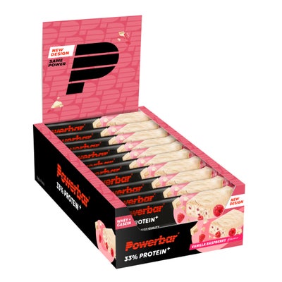 33% Protein Plus Bar - Vanilla-Raspberry 10 x 90 g