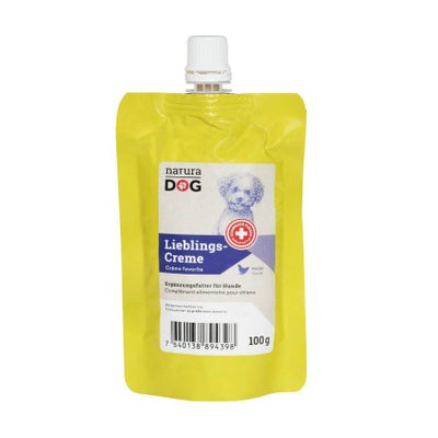 Lieblings - Creme mit Poulet, Snack für Hunde