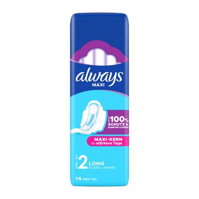 Maxi serviettes hygiéniques Long avec ailettes Maxi serviettes hygiéniques Long avec ailettes