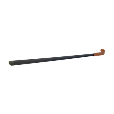 Metall Schuhlöffel schwarz matt 72 cm Metall Schuhlöffel schwarz matt 72 cm