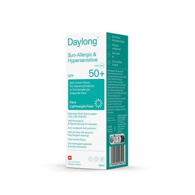 Sun-allergic & Hypersensitive fluide légère SPF50+