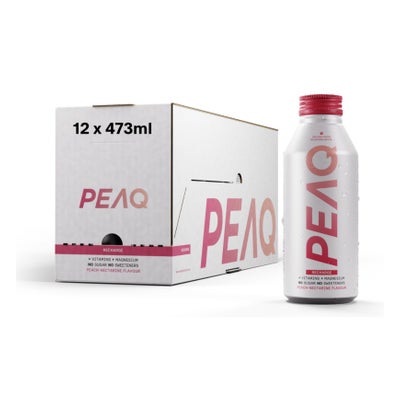 Recharge Peach-Nectarine Bouteille en aluminium 12 x 473 ml