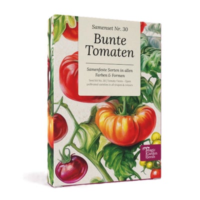 Set de graines, Tomates multicolores pour tomber amoureux