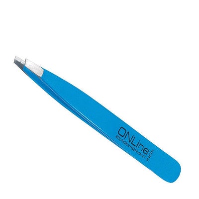 ONLine Pinzette schräg INOX Bleu